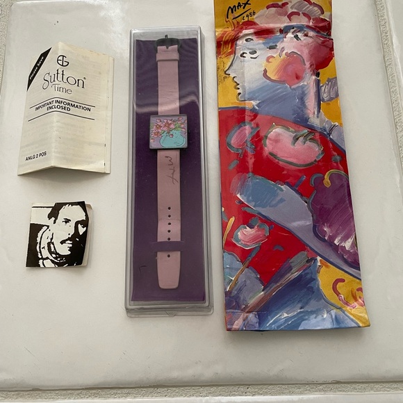 Peter Max Autographed Fashion Watch - Picture 4 of 5